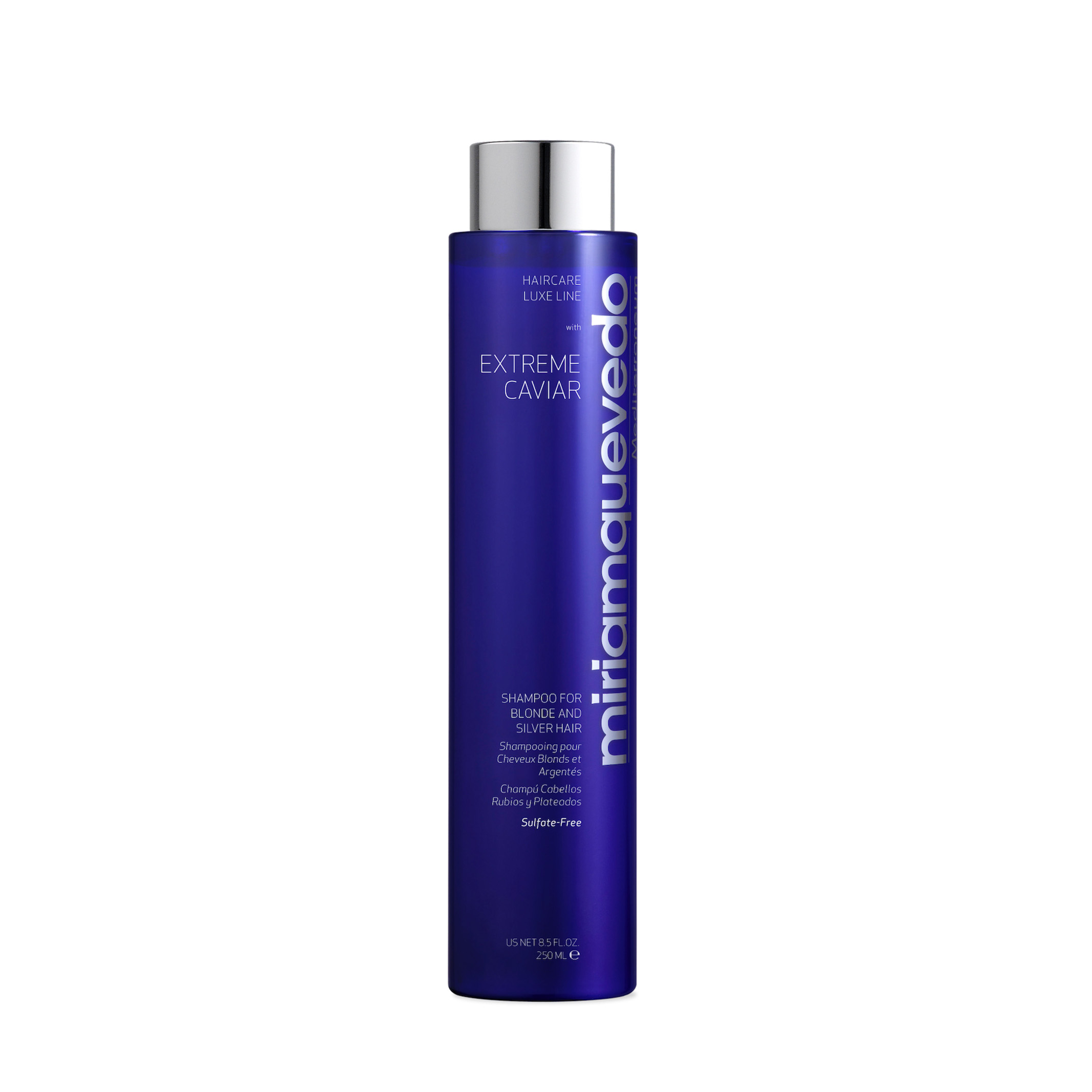 Extreme shampoo for blonde and silver hair - 250ml recycled