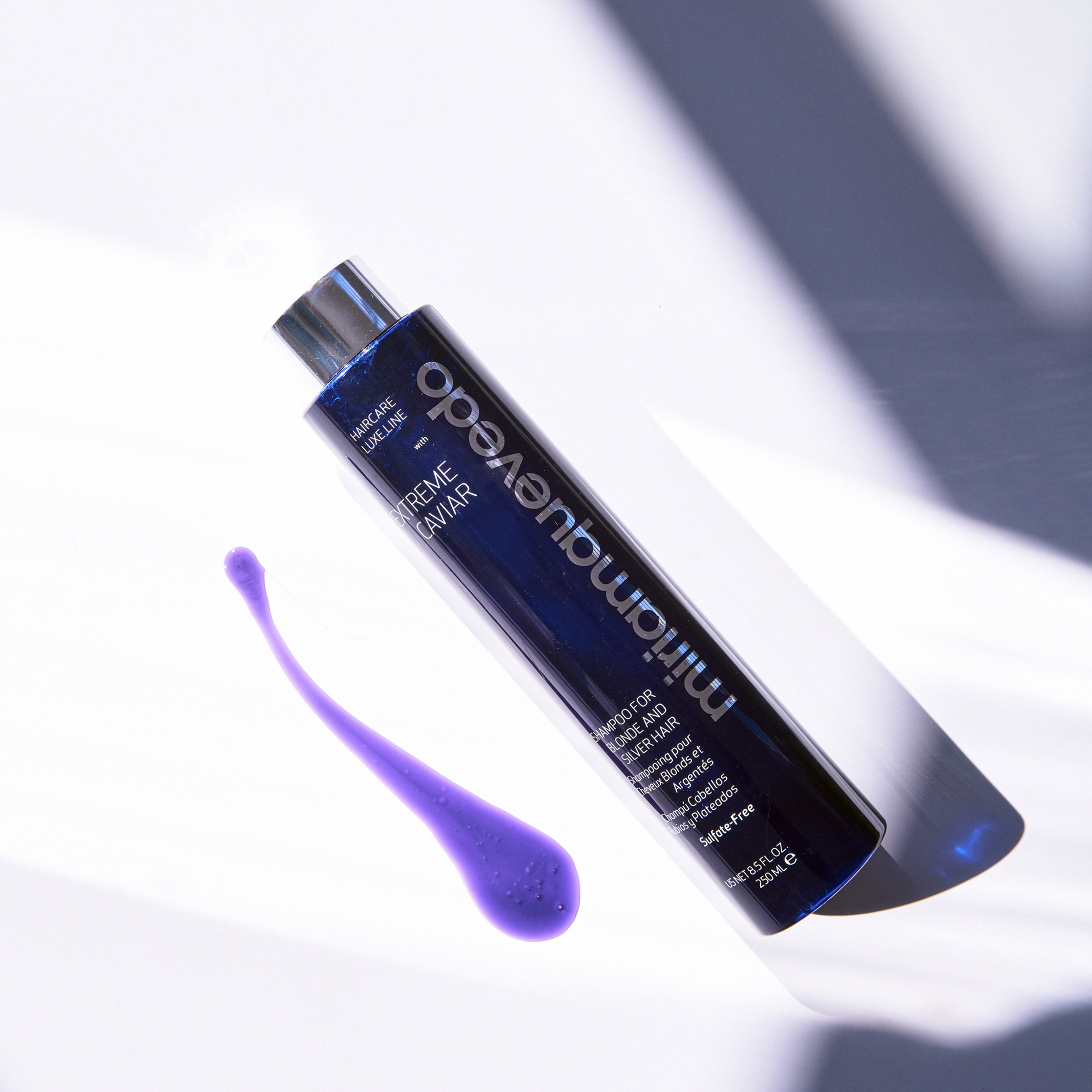 Extreme shampoo for blonde and silver hair - 250ml recycled - Afbeelding 2