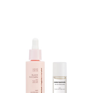 Black baccara hair multiplying scalp concentrate + pre-treatment exfoliator - 1 x 30ml + 1 x 10ml