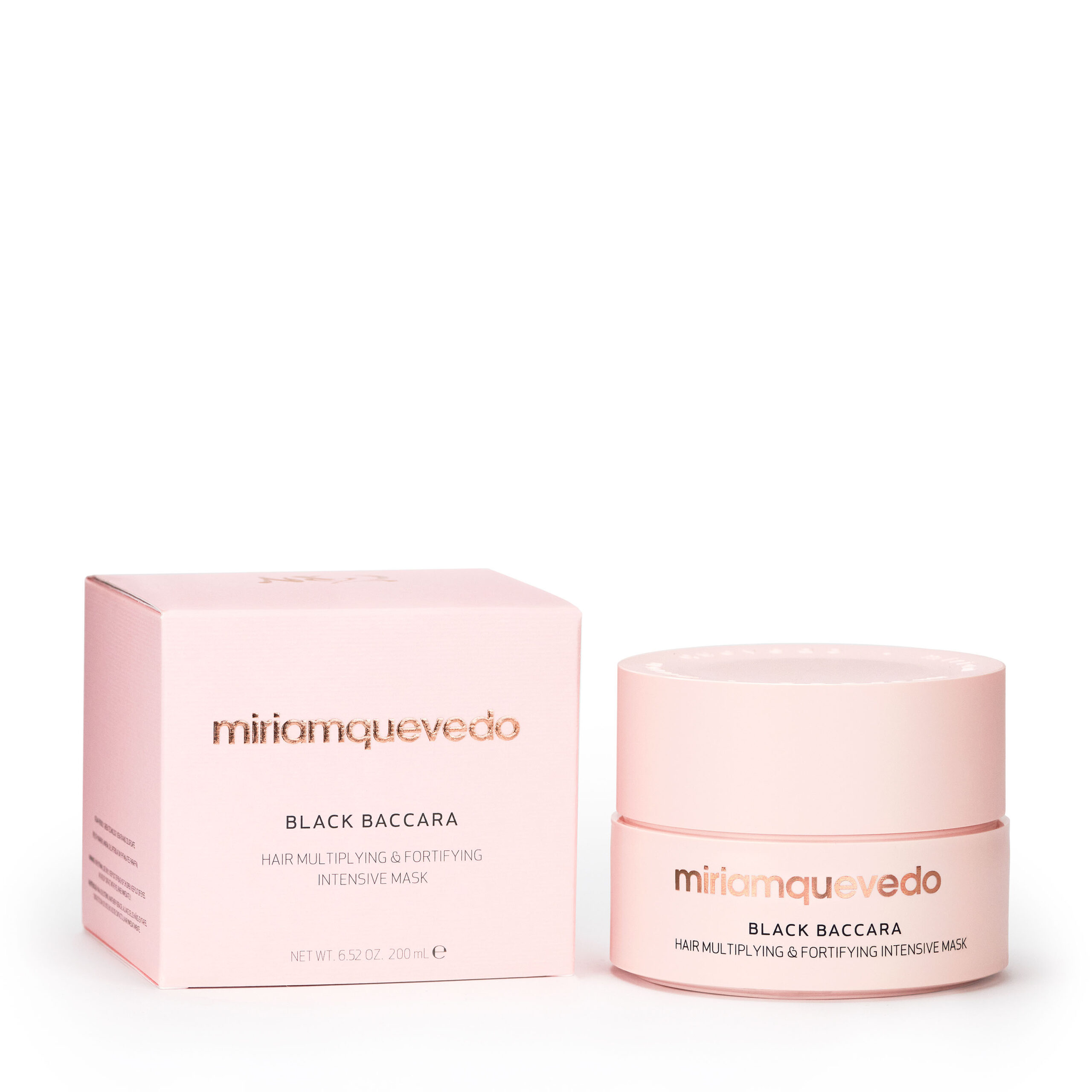 Black baccara hair multiplying & fortifying intensive mask – 200 ml - Afbeelding 2